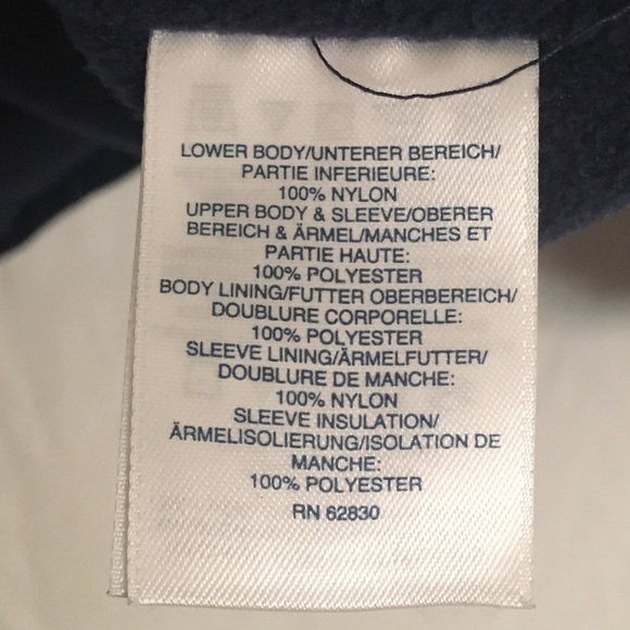 Lands End 1/4 Zip Blue & Yellow Camo Pullover Jacket Kid’s Size Large 10/12 - Picture 4 of 6